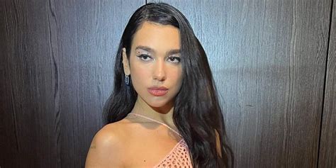 dua lipa nip slip|Dua Lipa Frees the Nipple in a Sheer Chainmail Dress。